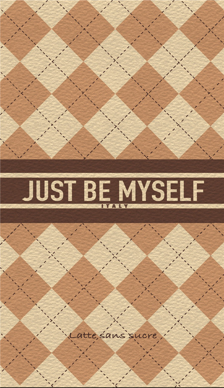 2023韩系格子控简约可爱壁纸带文字 或早或晚总有人爱你坚信这一点