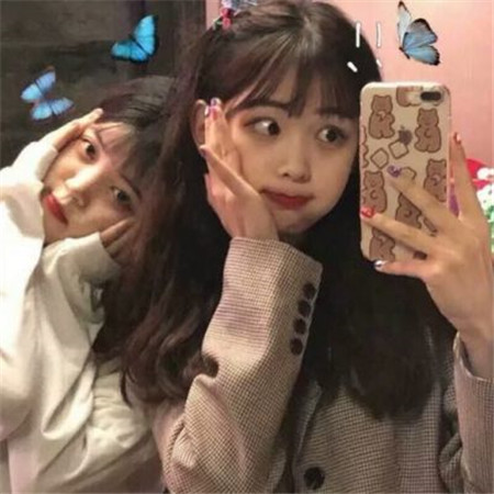 2023最新好姐妹背景图很好看 来一杯生活去冰不要糖