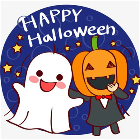 2023万圣节快乐卡通朋友圈配图 终于到了我这个可爱鬼的节日