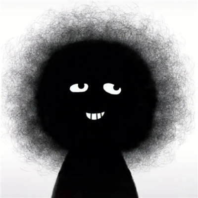 2023黑煤球搞怪头像高清  做个少女心里藏诗脸上抹奶油