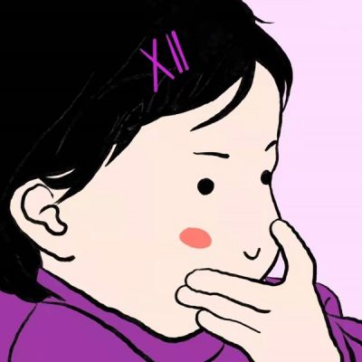 2023很俏皮简单可爱的女生卡通头像 时光清浅安静和热闹我都喜欢