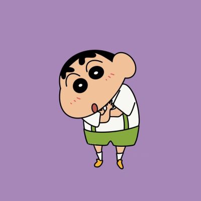 2023蜡笔小新简笔画头像可爱大全 一起吹过晚风的人大概记忆会久些吧