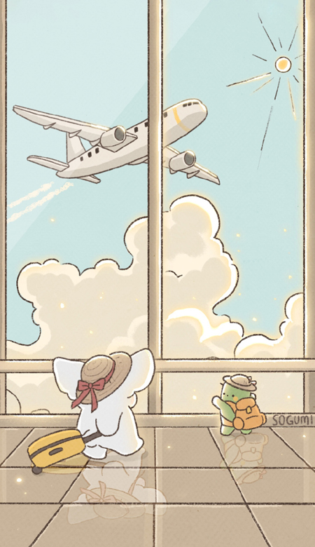 2023全新可爱治愈系的手机壁纸合集 治愈系可爱卡通皮肤真的爱了