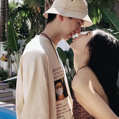 简约干净的情头真人一对两张 2023气质优质的情头合集