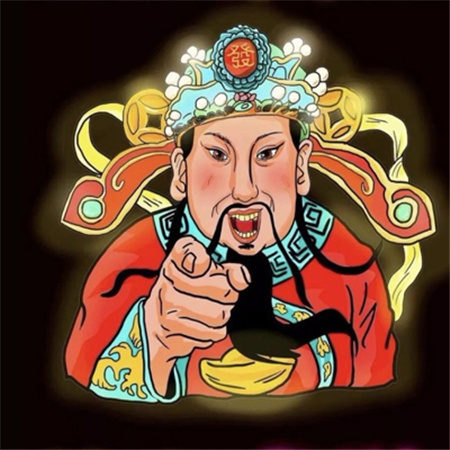 2023正月初五接财神高清图片合集 正月初五迎财神内心丰富财宝具足