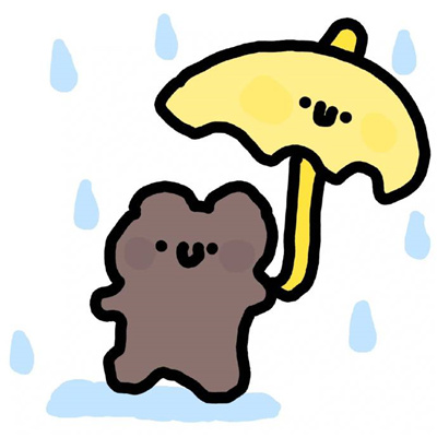 可爱情头干净又很俏皮 约会在晴天闲逛也浪漫