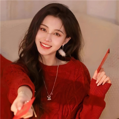 新年氛围感女头超级喜庆合集 绝美新年的女头最新版