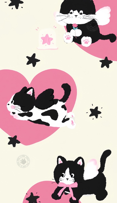 黑粉甜妹可爱壁纸可爱感爆棚 逆光而来配得上这世间所有的温柔