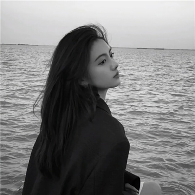黑白氛围感气质的女头 能记好久的高颜值女头