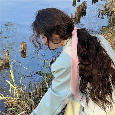 治愈系女头笑容超甜 很幸福的温柔系女头