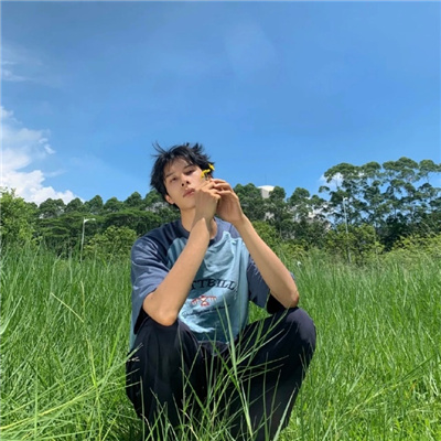 很有艺术感的男头真人 ins风超帅的魅力男头