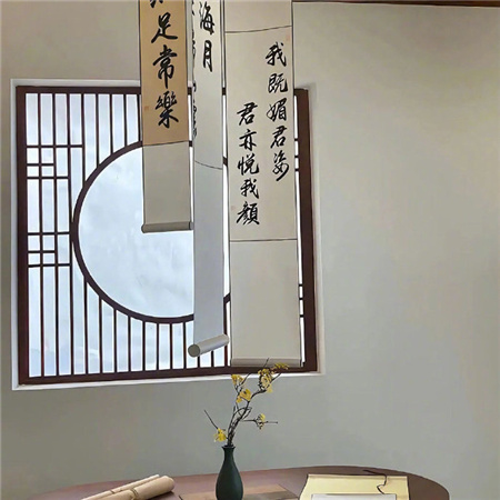 新中式之朋友圈背景图 闻君有两意故来相决绝