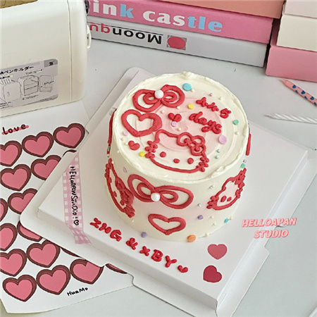 2023七夕节很甜的爱心蛋糕配图 七夕想拥有这么有爱的蛋糕耶