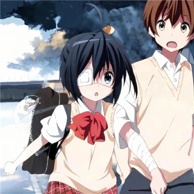 动漫情头宠溺一对很甜 卡通版的情头2024一对