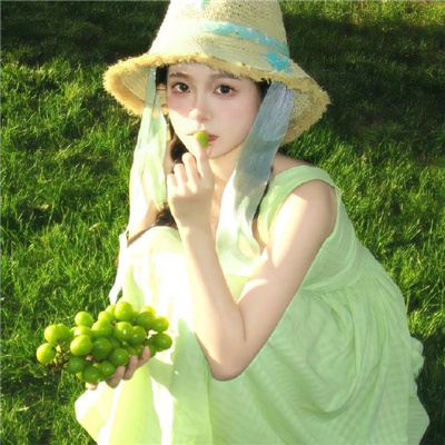 会心动阳光绿色系女头高级 令你怦然心动的女头2024版