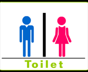 厕所男女搞笑微信表情